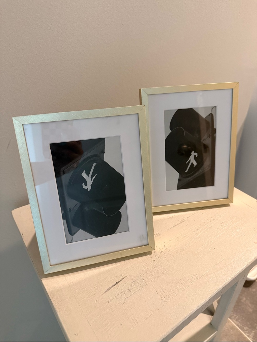 Project 62 Gold Picture Frames with White Mats